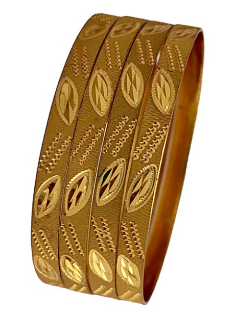 Gold-Plated Bangles